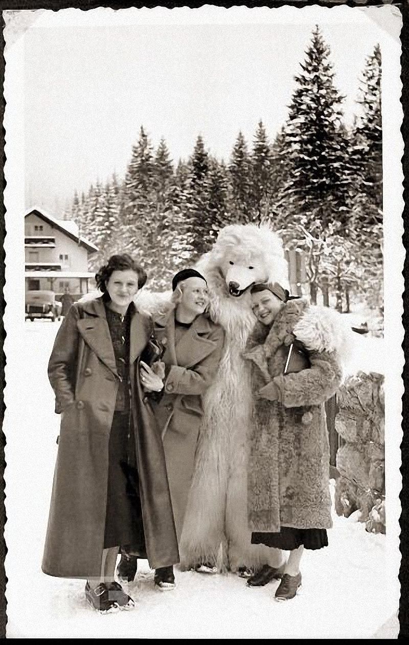 Редкие фотографии жены Адольфа Гитлера Евы Браун