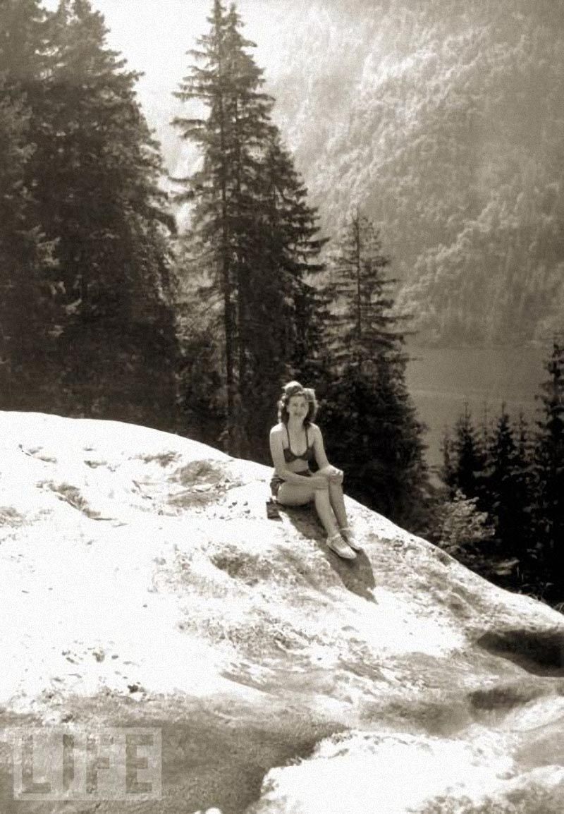 Редкие фотографии жены Адольфа Гитлера Евы Браун