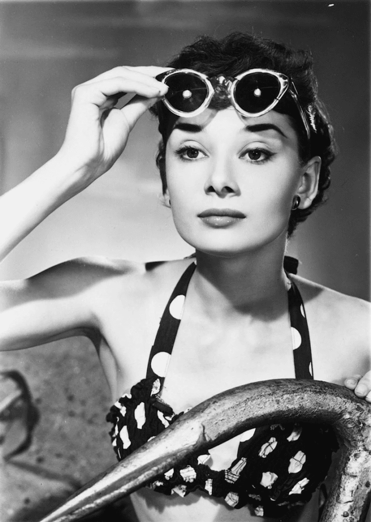 These are photos you haven't seen yet-unique photos of Audrey Hepburn.