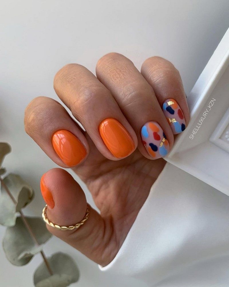 Bright colours and summer motifs: ideas of stylish summer manicure