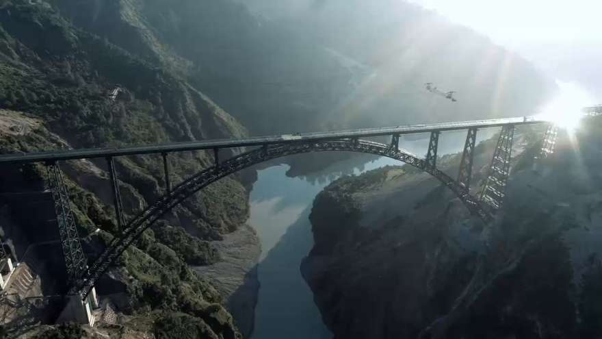 Индия построила мост Чинаб — новый рекорд по высоте Индия построила мост Чинаб — новый рекорд по высоте