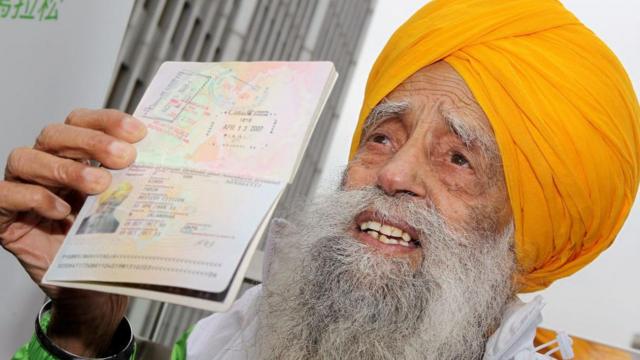 The world's oldest marathon runner has died. A 114-year-old man was hit by a car