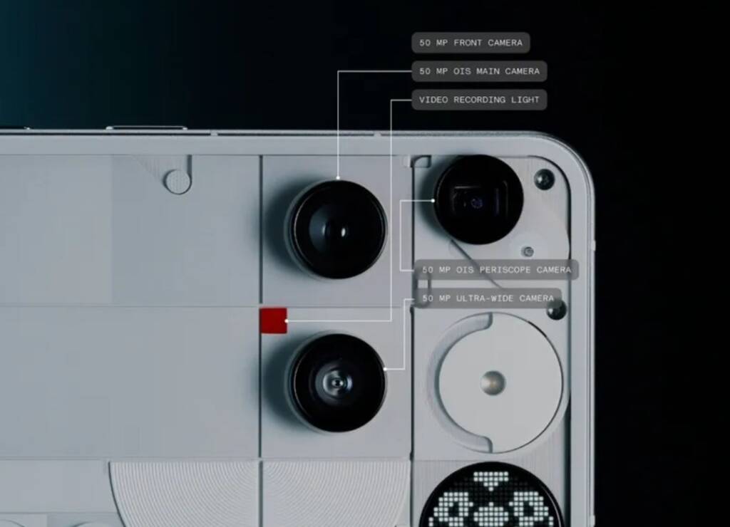 Представлено Nothing Phone (3): прозрачный дизайн, Glyph Matrix и Snapdragon 8s Gen 4