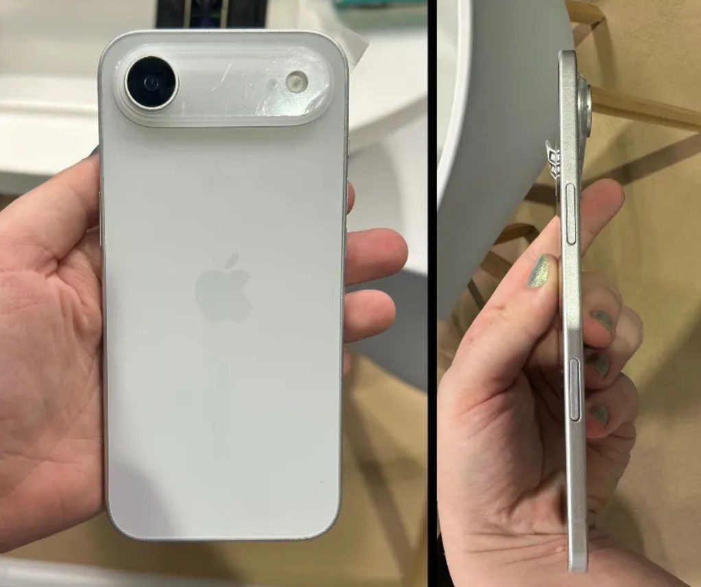 iPhone 17 Pro и Air показали габариты и новый стиль камер