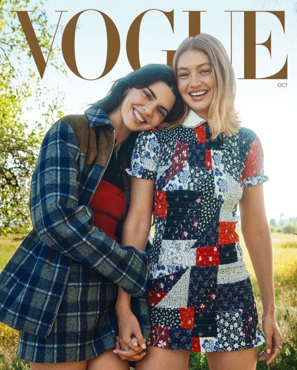 Vogue посвятил новый номер дружбе Джиджи Хадид и Кендалл Дженнер (фото)