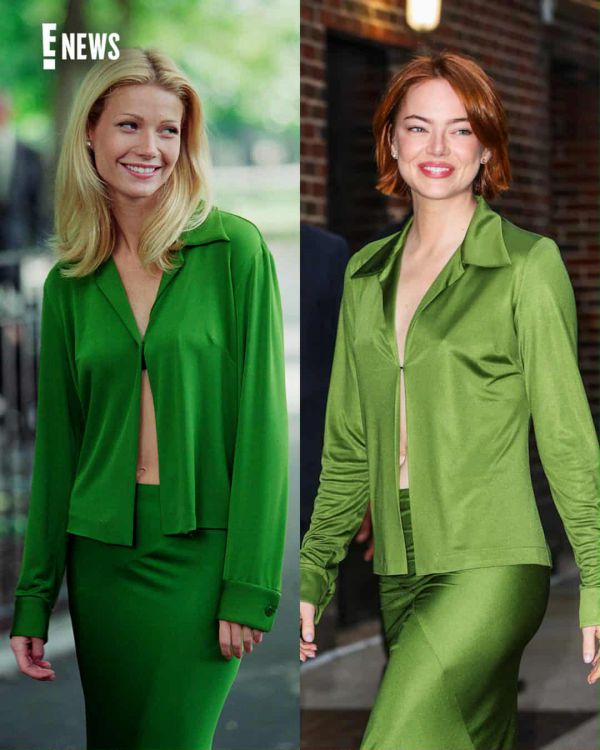 Эмму Стоун выпустили в культовом образе Гвинет Пэлтроу (фото)
