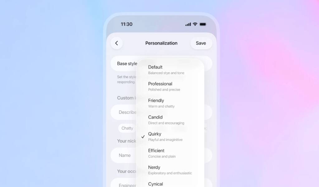 GPT-5.1 получила новую функцию «адаптивного мышления » и улучшенную логику