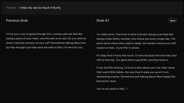 xAI выпустила Grok 4.1: новая версия LLM доступна всем пользователям xAI выпустила Grok 4.1: новая версия LLM доступна всем пользователям