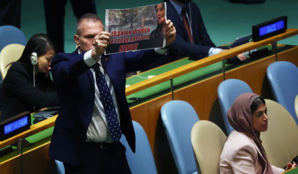 В своей речи в ООН Иран обвинил США в разжигании войны на Украине, что спровоцировало протест Израиля