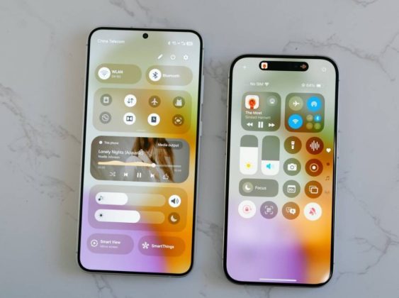 Инсайдер сравнил интерфейсы Samsung One UI 7 и iOS 18