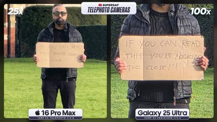 iPhone 16 Pro Max против Galaxy S25 ultra: битва камер флагманов