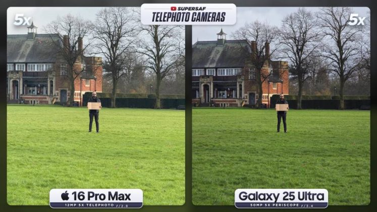 iPhone 16 Pro Max против Galaxy S25 ultra: битва камер флагманов
