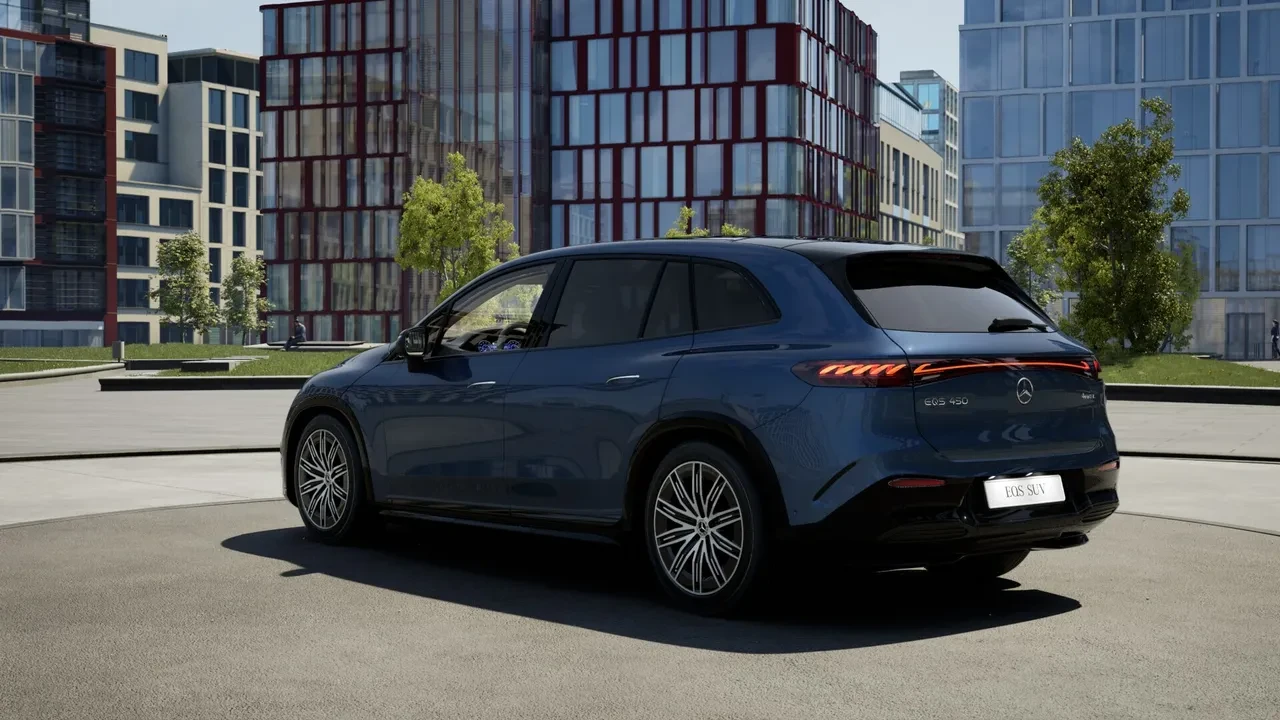 Mercedes-Benz EQS SUV - электрический флагман среди премиальных внедорожников
