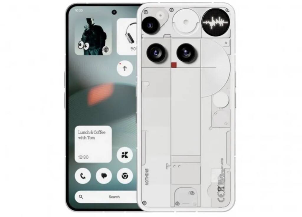 Представлено Nothing Phone (3): прозрачный дизайн, Glyph Matrix и Snapdragon 8s Gen 4
