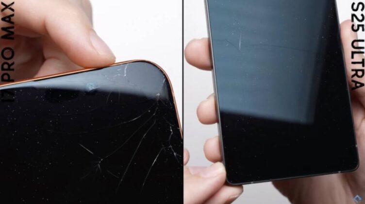 iPhone 17 Pro Max или Samsung Galaxy S25 Ultra: какой смартфон лучше выдерживает падение
