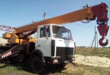 Аренда автокрана для строительных и монтажных работ